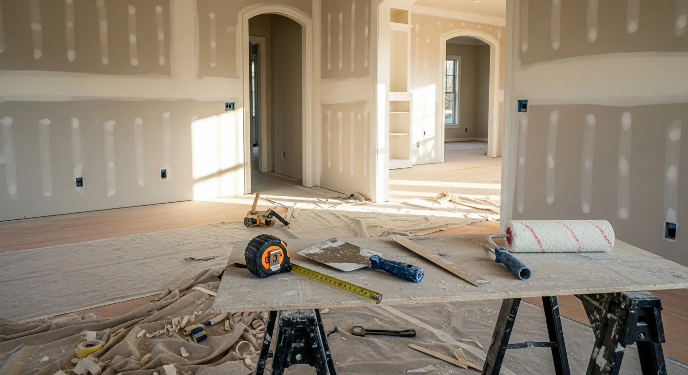 General contractor team working on residential framing and construction in Jackson Tennessee