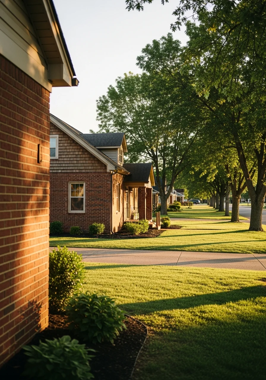 Milan home exterior showing classic small-town architecture and well-maintained property.