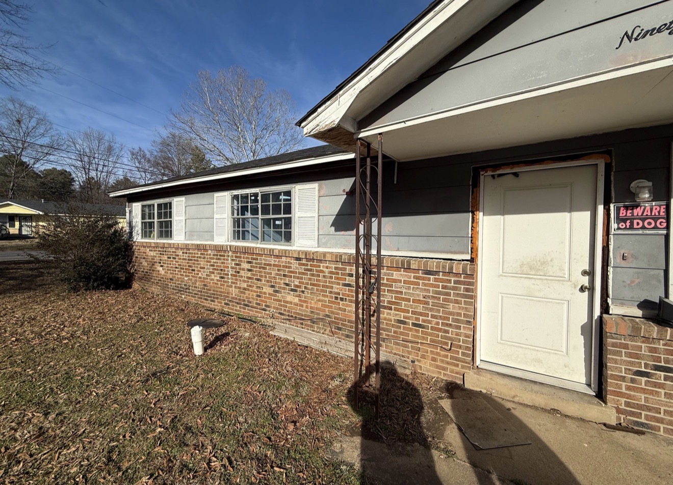 Exterior · Before